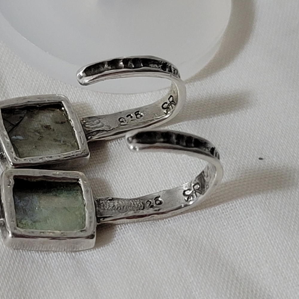 ❤ 925-SILVER VINTAGE EARRINGS - Picture 10 of 16